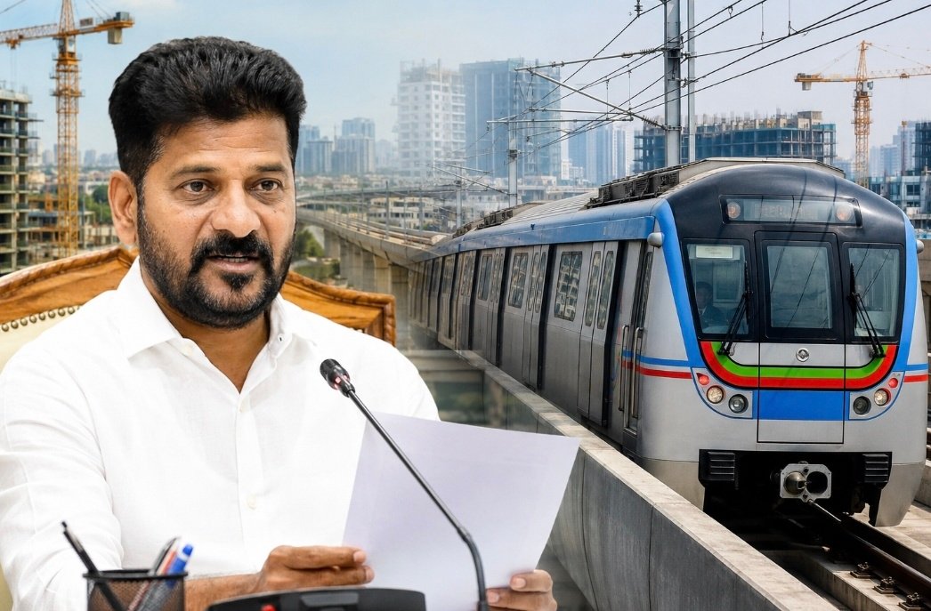 ​హైదరాబాద్ మెట్రో ఫేజ్-2 పనులను వేగవంతం చేయండి: కేంద్ర మంత్రులకు సీఎం రేవంత్ రెడ్డి లేఖలు