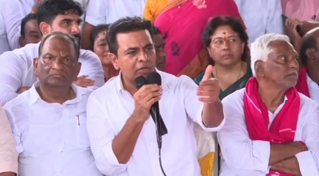 మేడిగడ్డను వారం రోజులు కేసీఆర్‌కు అప్పగిస్తే తెలంగాణ అంతా నీళ్లు పారిస్తాం: కేటీఆర్ - Additional Image