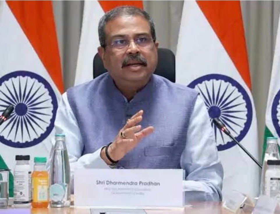 ధర్మేంద్ర ప్రధాన్ రాజీనామా
